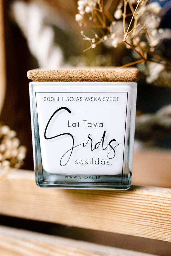 Svece “Lai Tava sirds sasildās”
