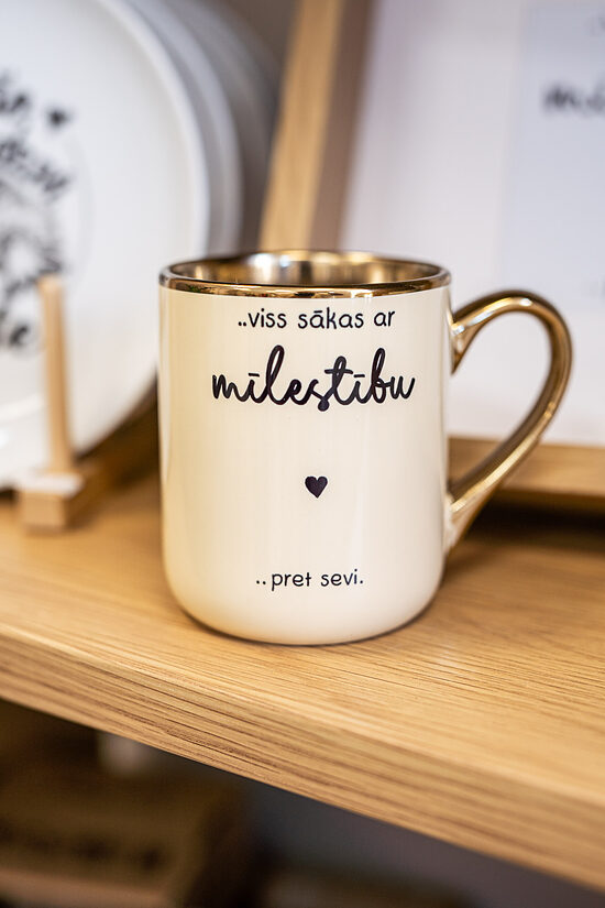 Crema krūze "Mīlestība"