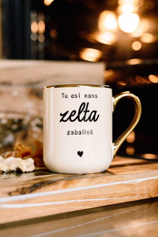 Crema krūze ''Zelta gabaliņš''