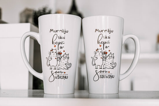 Late krūzes "Murrāju kopā ar Vīriņu, Sieviņu"