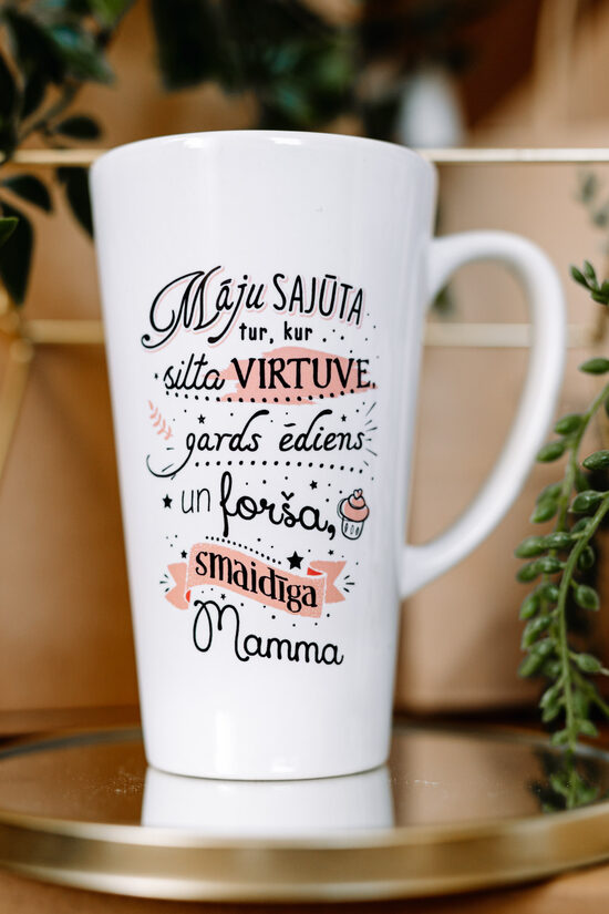 Latte krūze "Silta virtuve"