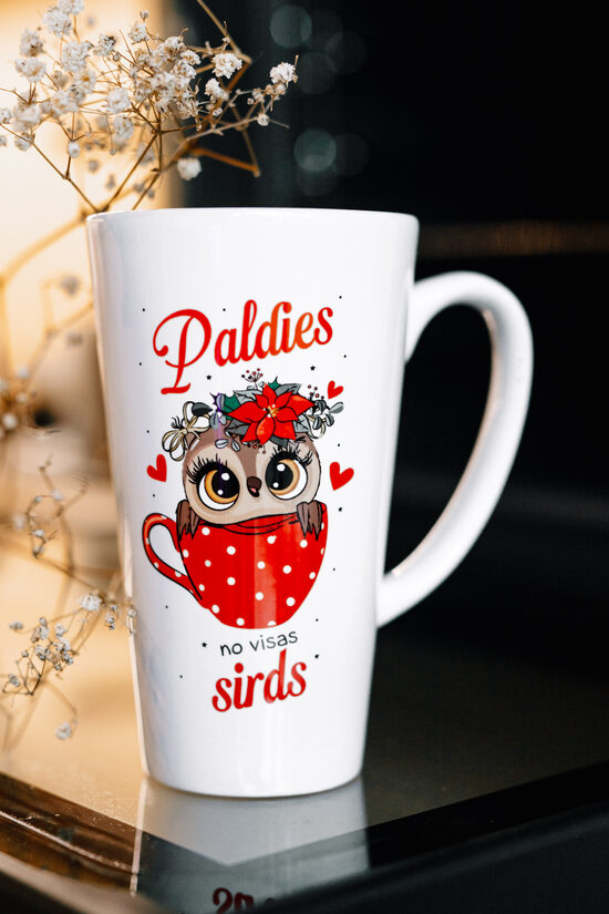 Latte krūze ''Paldies no visas sirds''