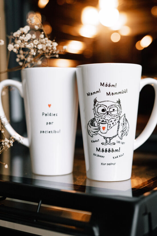 Latte krūze ''Mammūū''