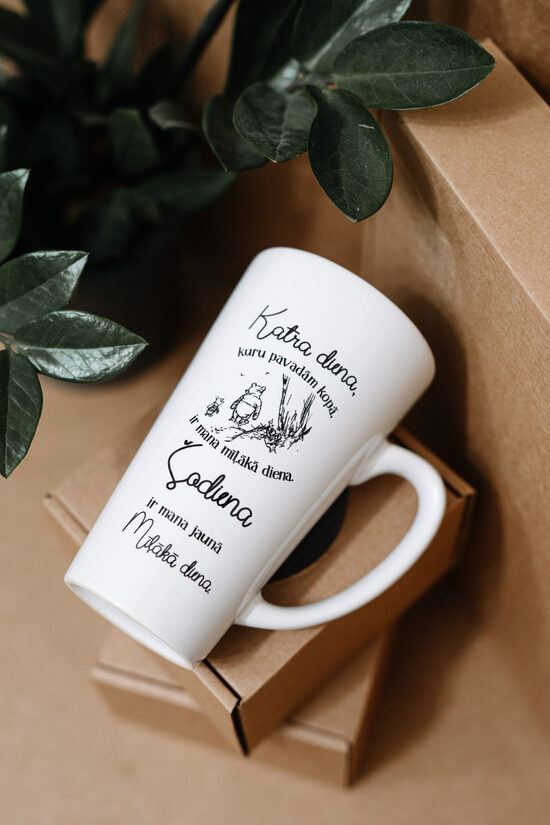 Late krūze "Pūks. Mīļākā diena!"