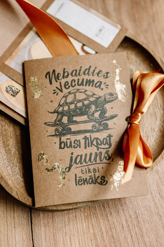 Naudas kartīte "Nebaidies vecuma"