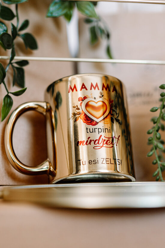 Zelta spoguļkrūze ''Mamma, turpini mirdzēt!''