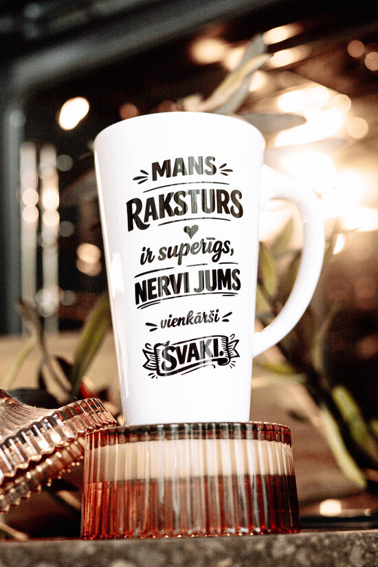 Late krūze "Mans raksturs"