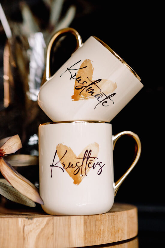 Crema krūzes "Krustvecāki", kompl.