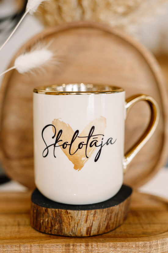 Crema krūze "Skolotāja"