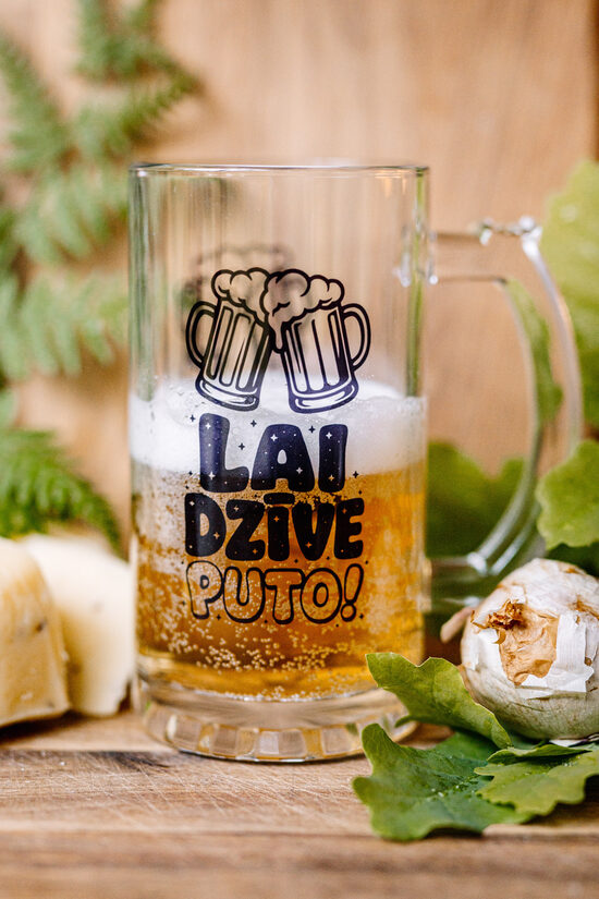Alus kauss "Lai dzīve puto"