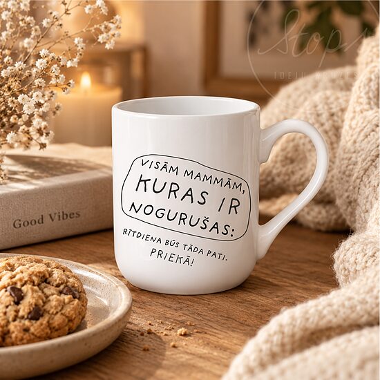 Klasiskā NEW krūze "Nogurušas Mammas"