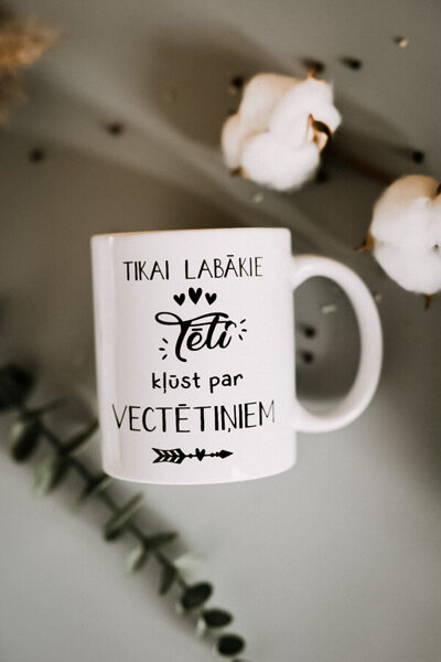 Krūze "Labākie Tēti kļūst par Vectētiņiem!"