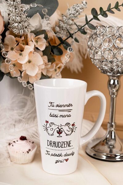 Latte krūze "Draudzene"